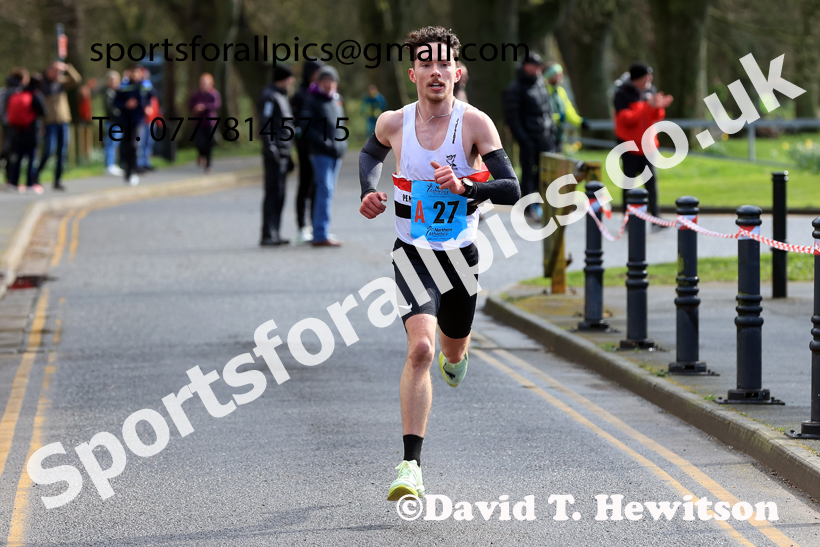 Senior Mens 12 Stage Road Relay, 2026 Northern Mens 12 and Womens 6 Stage Road Relays and Young Athletes 5k, Sheepmount Stadium, Carlisle. Photo: David T. Hewitson/Sports for All Pics
